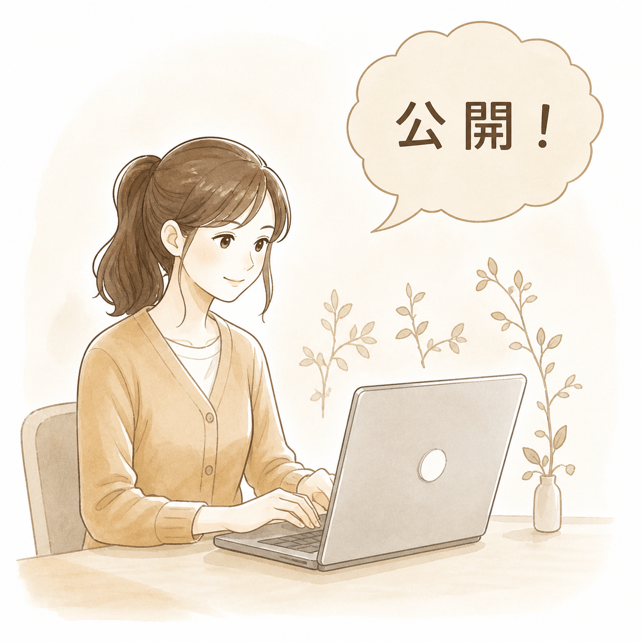 ホームページ公開・運用スタート